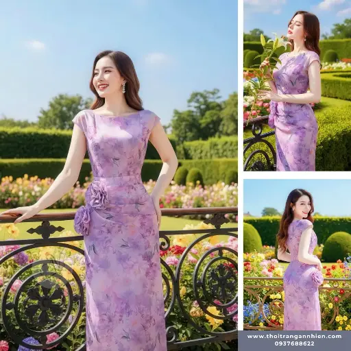 Đầm dạo phố Nắng hoa